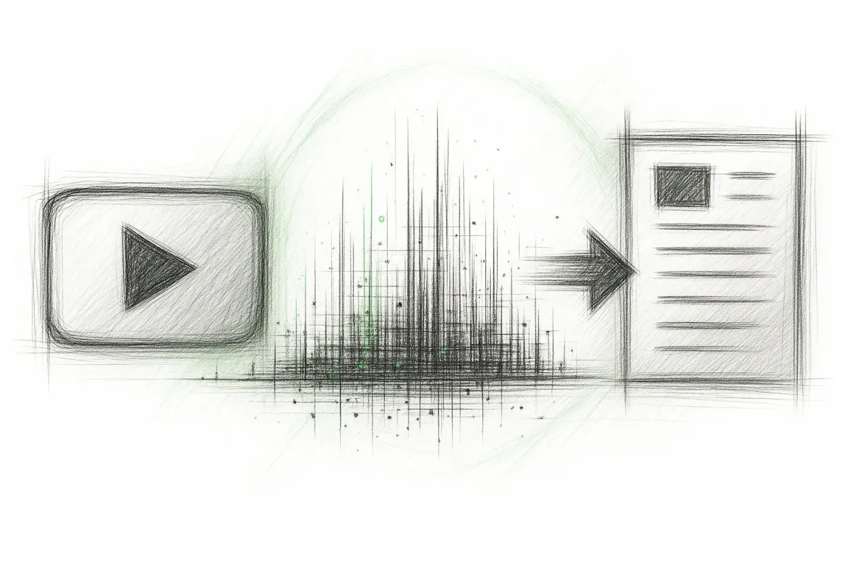 How to Use AI to Turn YouTube Videos into Engaging Articles